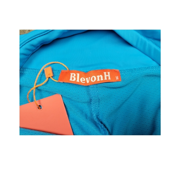 New  BlevonH Flouncy Turquoise Tennis Skirt M - Picture 9 of 12